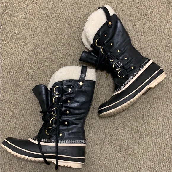 Sorel black waterproof boots - Picture 4 of 7